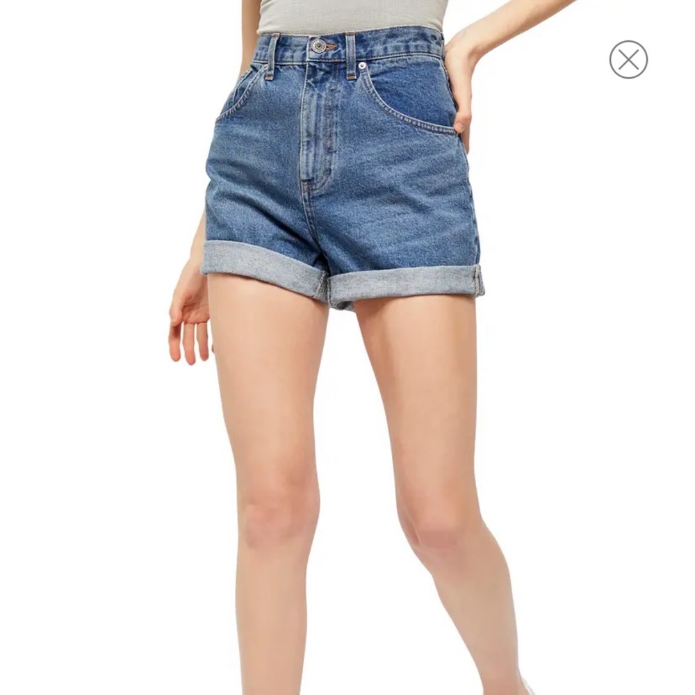BDG mom shorts high waisted denim